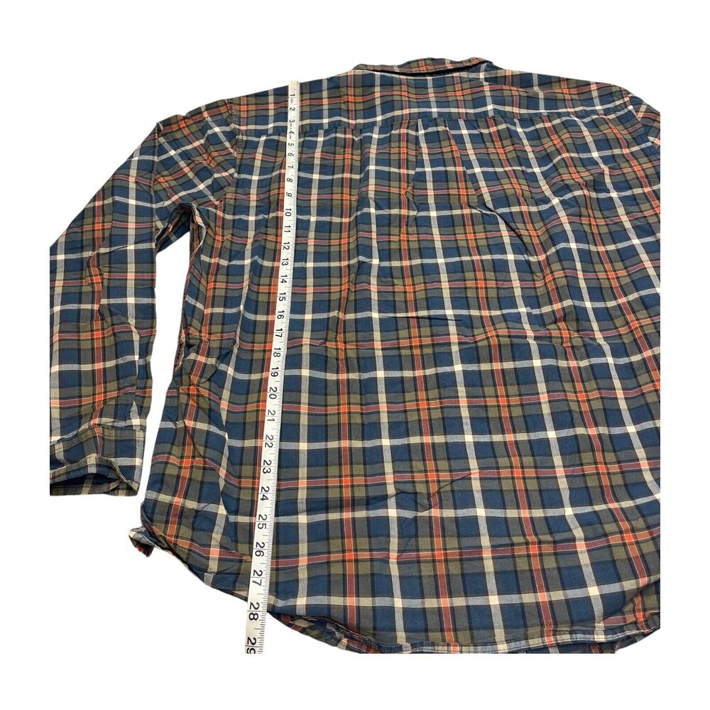 St John's Bay Shirt Men's 2XL Multicolor Plaid Long Sleeve Classic Button-Down - Picture 5 of 7